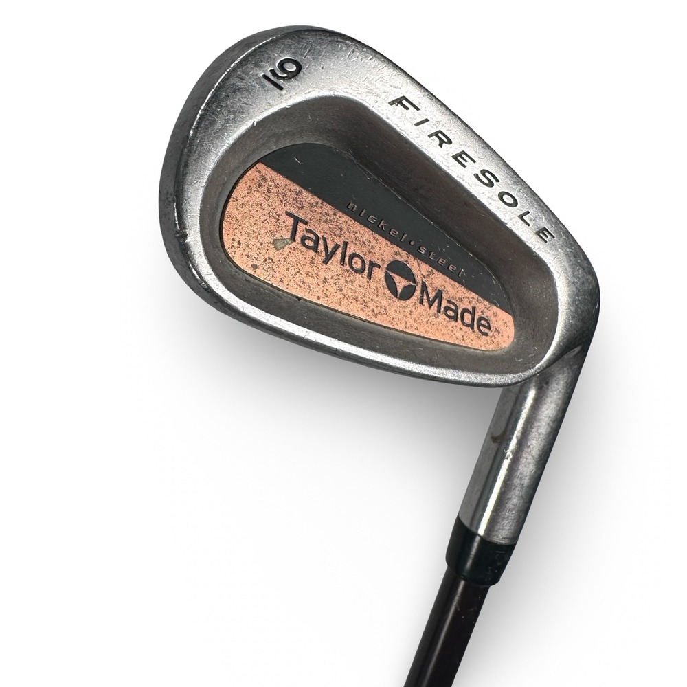 TaylorMade FireSole Nickel Steel 9 Iron Right Handed 37 Inch Bubble Shaft Golf